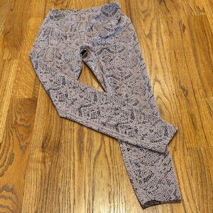 varley Snakeskin Print Leggings